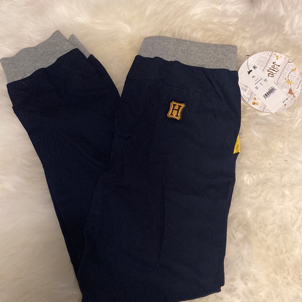 youth boys harry potter hufflepuf pants